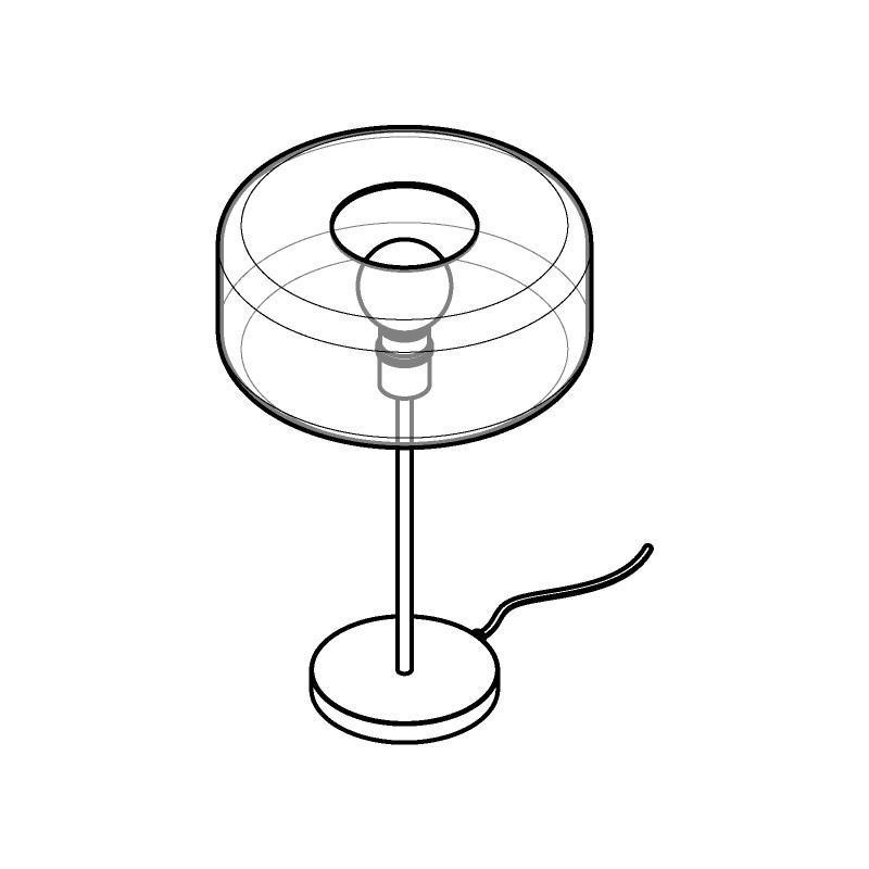 PSM Lighting Manon 1564.Q.E27 Lampe De Table