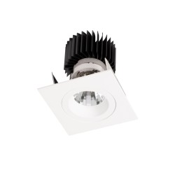 PSM Lighting Ø80 Luxor Xtm.1300.10018.S2 Spot Encastrable