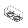 PSM Lighting Spinner X 1872.Gu10 Spot Encastrable