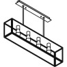 PSM Lighting Tavolo 5103.4.Sc Lampe Suspendue