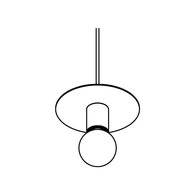 PSM Lighting Angelo 4981.E27 Lampe Suspendue
