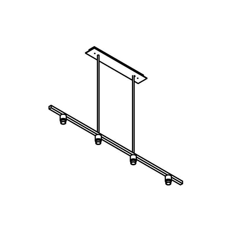 PSM Lighting Maestro For Shade 5015.4 Lampe Suspendue
