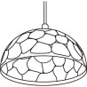 PSM Lighting Rocky 1399 Lampe Suspendue