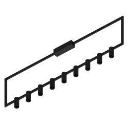PSM Lighting Thindr 1749.Cen.9 Plafonnier