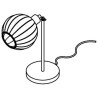 PSM Lighting Noella 4559.U.SH Lampe de table