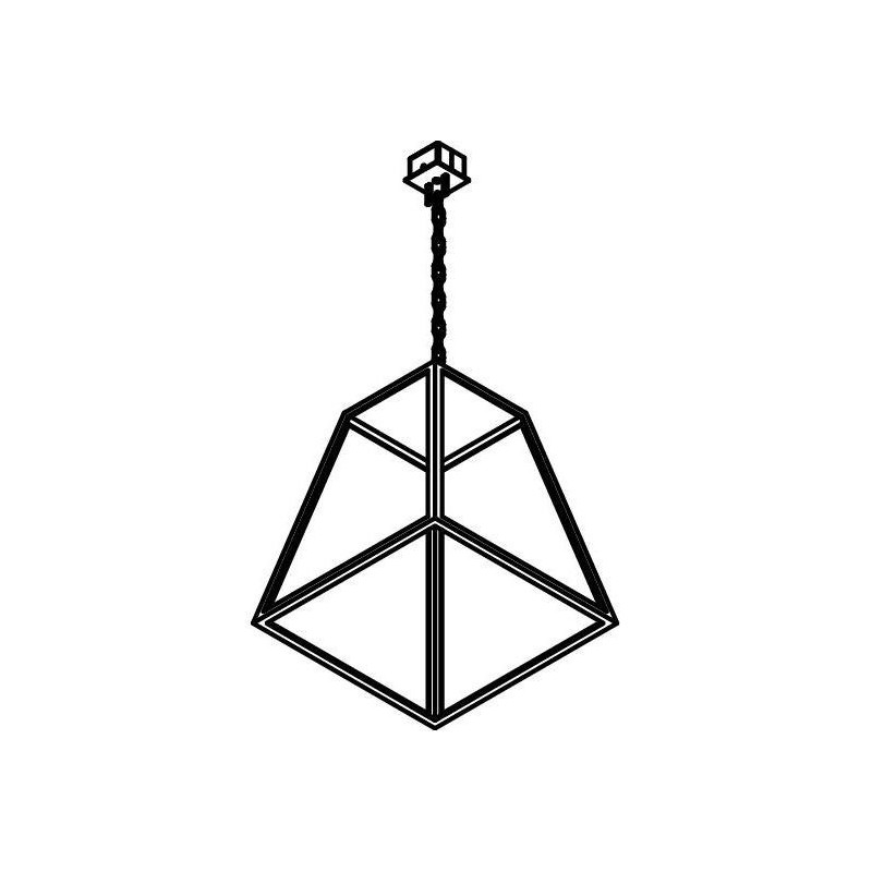PSM Lighting Polo W759.Ch Suspension Lamp