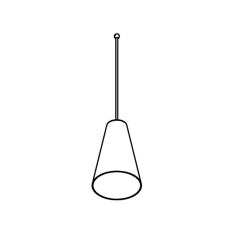 PSM Lighting Iconic 4612.G.E27 Lampe suspendue