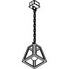 PSM Lighting Polo W743.B.Ch Suspension Lamp