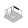 PSM Lighting Quadro 1253.Led Spot Encastrable