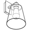 PSM Lighting Shake 5531.A.1M Lampe Murale