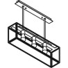 PSM Lighting Tavolo 5104.3.So Lampe Suspendue