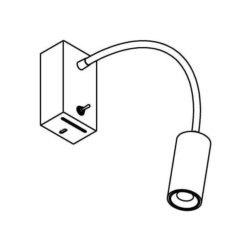 PSM Lighting Flex Little 1127.300 Lampe Murale
