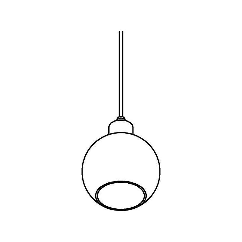 PSM Lighting Moby Sh 4967.A.E27.Sh Lampe Suspendue