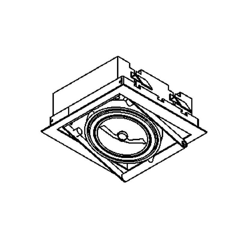 PSM Lighting Spinner 950 Spot Encastrable