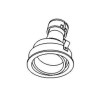 PSM Lighting Ø70 System Casdisco.Es50 Spot Encastrable