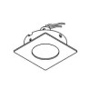 PSM Lighting Square Click System Cascomo.Dicro Spot Encastrable