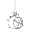 PSM Lighting Hi Saturno Hi.6710 Plafonnier / Lampe Murale