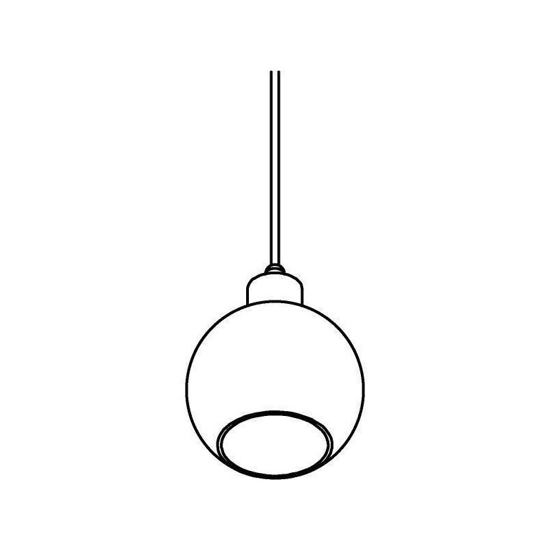 PSM Lighting Moby Sh 4976.A.E27.Sh Lampe Suspendue