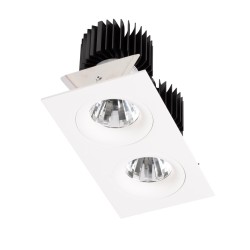 PSM Lighting Ø80 Luxor Xtm.1300.10038.S2 Spot Encastrable