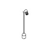 PSM Lighting Ryta T1040.400 Poteau De Jardin