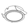 PSM Lighting Toledo 3067 Spot Encastrable