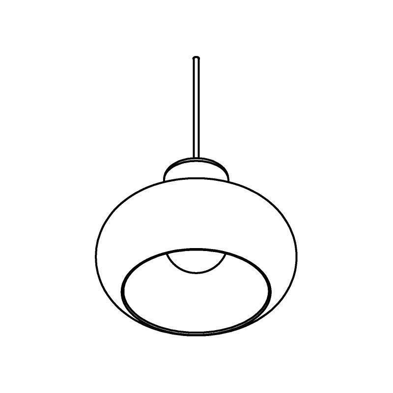PSM Lighting Evita 4039.S.E27.BRC.13 PSM Lighting Evita 4039.S.E27.BRC.13.TX33 Lampe suspendue