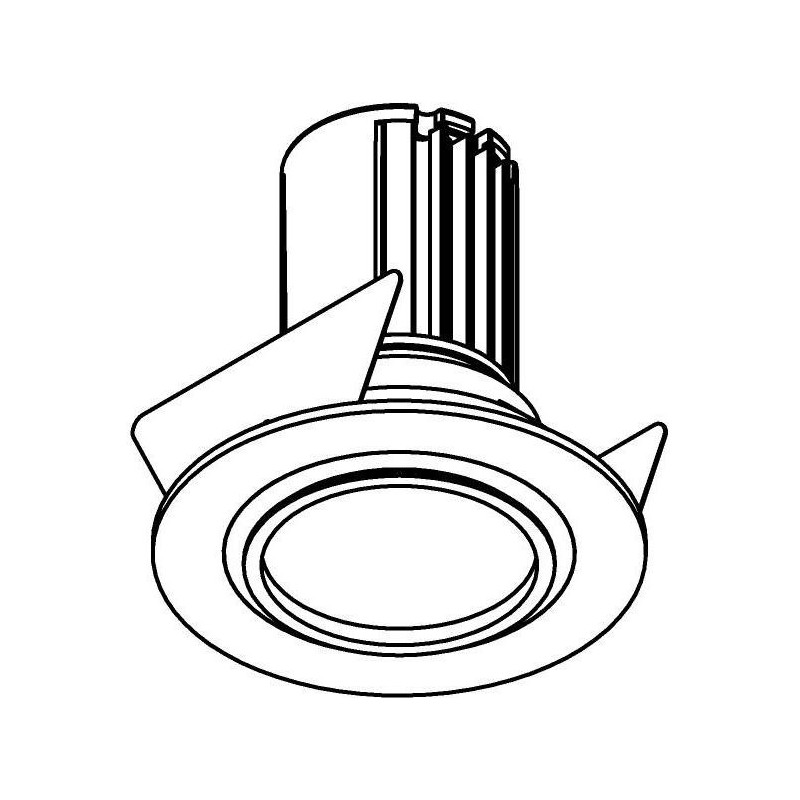 PSM Lighting Nora Ac Ac.700.10023 Spot Encastrable