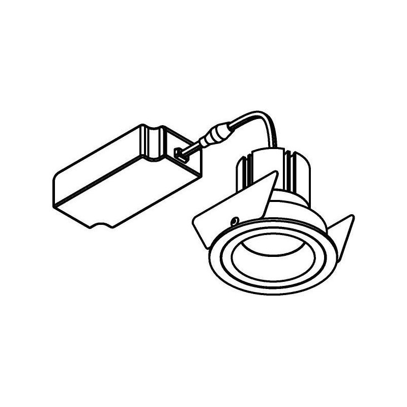 PSM Lighting Nova 555.10028 Spot Encastrable