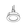 PSM Lighting Ø70 System Castoby Spot Encastrable