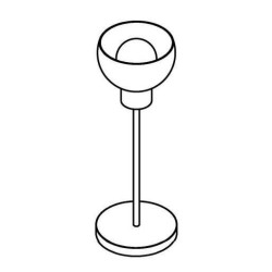 PSM Lighting Olivia 1928.E27.300 Lampe De Table