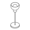 PSM Lighting Olivia 1928.E27.300 Lampe De Table
