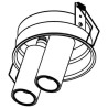 PSM Lighting Pivot 1593.150.S1 Spot Encastrable