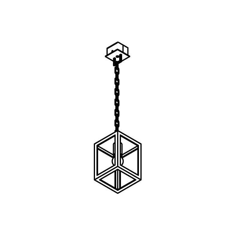 PSM Lighting Polo W775.Ch Suspension Lamp