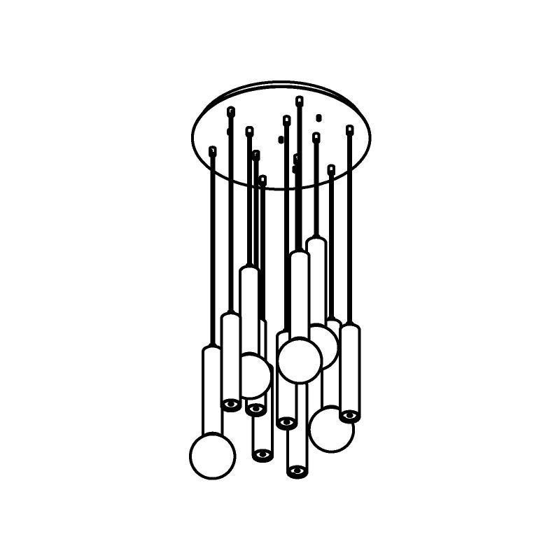PSM Lighting Mero 1927 Lampe Suspendue