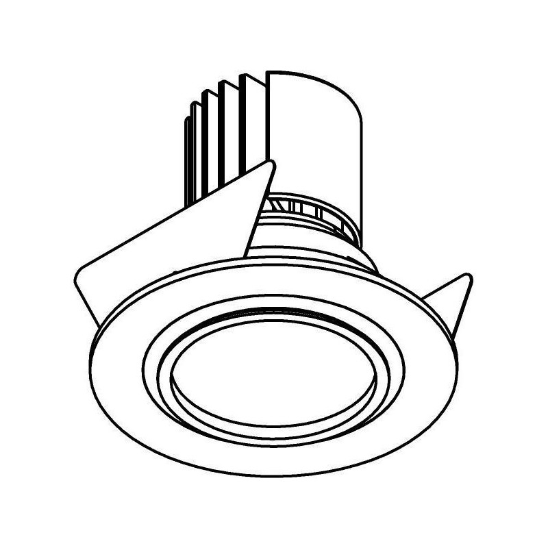 PSM Lighting Nora Dc Dc.700.10023 Spot Encastrable
