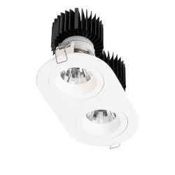 PSM Lighting Ø80 Luxor Xtm.1300.10044.S1 Spot Encastrable