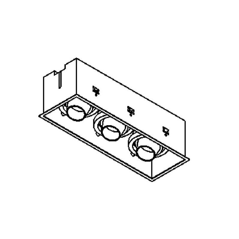 PSM Lighting Spinner X 1883.Es50 Spot Encastrable