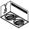 PSM Lighting Spinner Xtm 1972.Ip20 Spot Encastrable