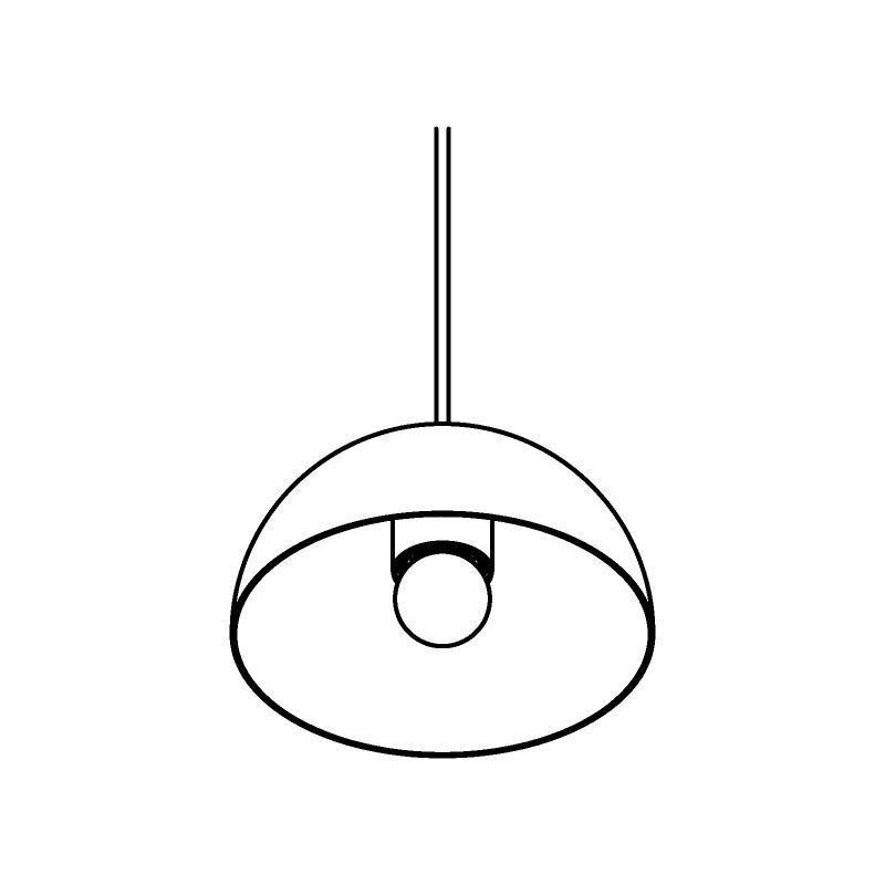 PSM Lighting Hangover 1624 PSM Lighting Hangover 1624.190.TX1 Lampe suspendue