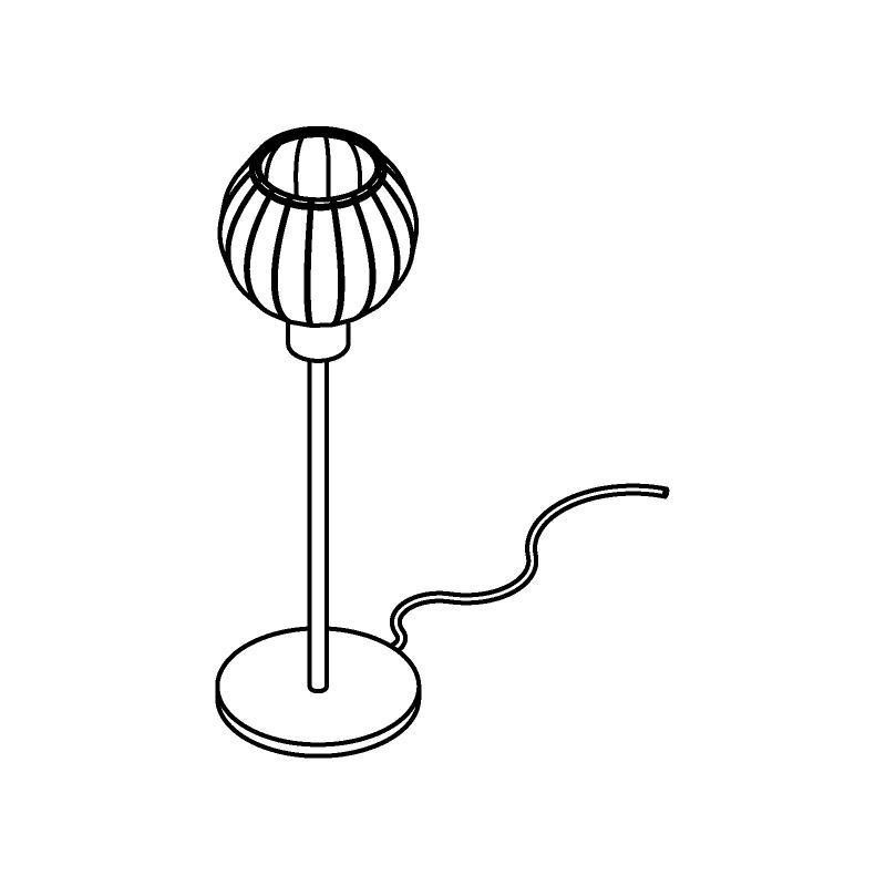 PSM Lighting Noella 4550.V.SH Lampe de table