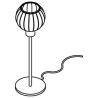 PSM Lighting Noella 4550.V.SH Lampe de table