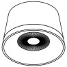 PSM Lighting Odile 2942.Zxo Spot Encastrable