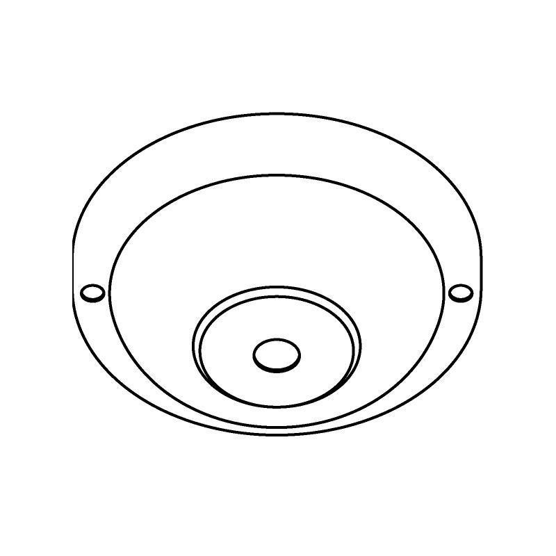 PSM Lighting Rosette Up 1604 