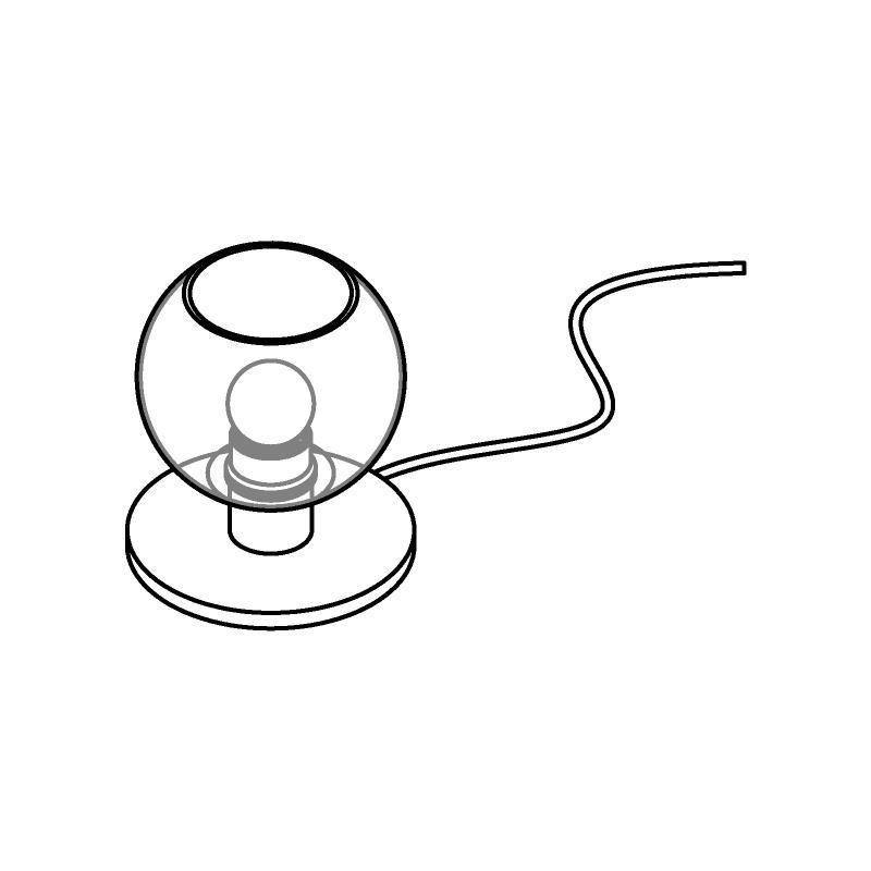 PSM Lighting Moby Sh 991.SH.A Lampe de table