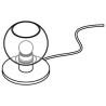 PSM Lighting Moby Sh 991.SH.A Lampe de table