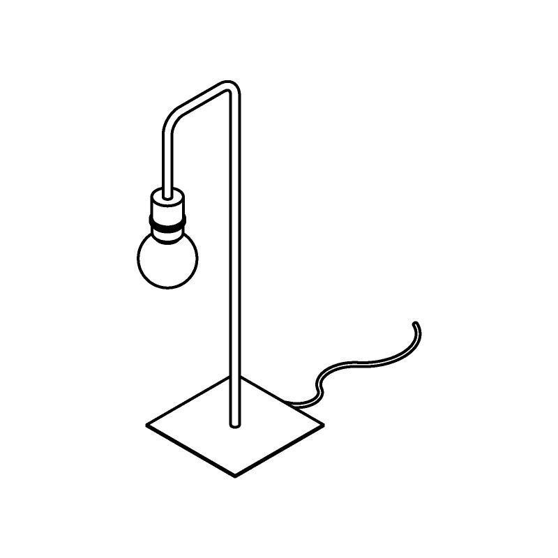 PSM Lighting Cleo 1566.Sh Lampe De Table