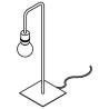 PSM Lighting Cleo 1566.Sh Lampe De Table