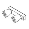 PSM Lighting Cuba W1318.220 Lampe Murale