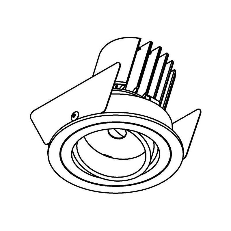 PSM Lighting Nora Dc Dc.700.10026 Spot Encastrable