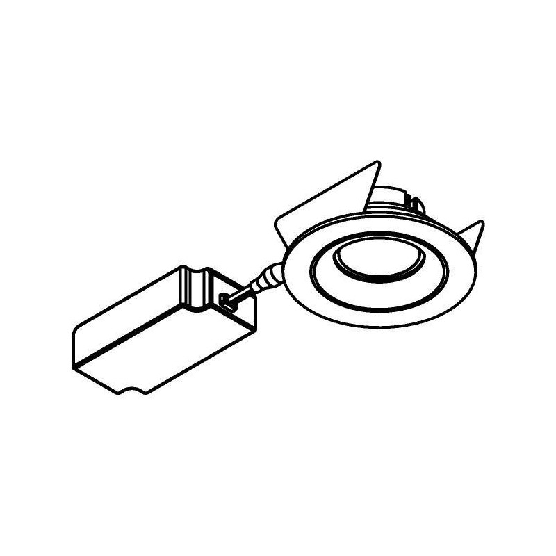 PSM Lighting Nova 444.10014 Spot Encastrable